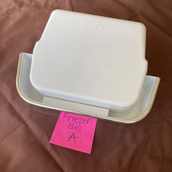 FRIGIDAIRE Side-By-Side Refrigerator White Door Freezer Replace Bin #2153905 A - Picture 6 of 12